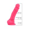 Cock with Suction Cup and Balls Pink