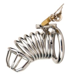 Spiral Impound Cock Cage Chastity Device