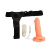 Vibrating Strap-On Hollow Penis