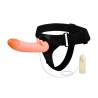 Vibrating Strap-On Hollow Cock