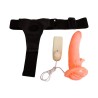 Vibrating Strap-On Hollow Cock